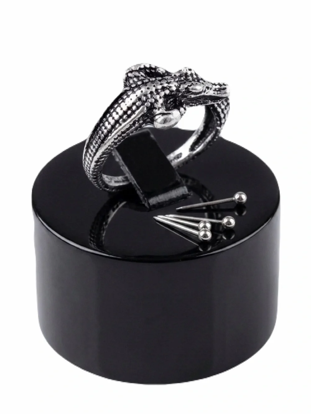 New MENS Crocodile Marine Grade Stainless Steel SAE 316L A4 Boho Ring